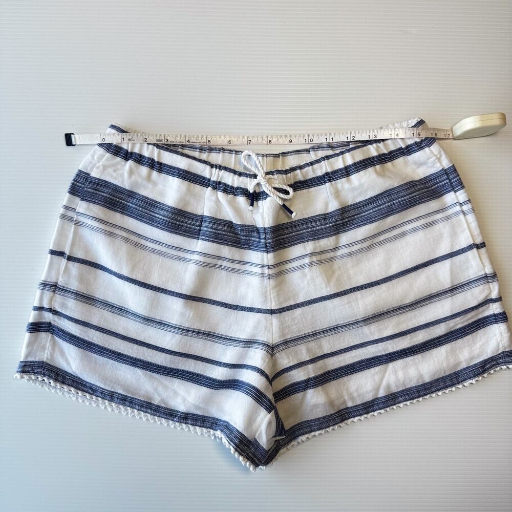 Polo Ralph Lauren Striped Shorts Medium Nautical Coastal Preppy Cotton Hamptons - Picture 8 of 16